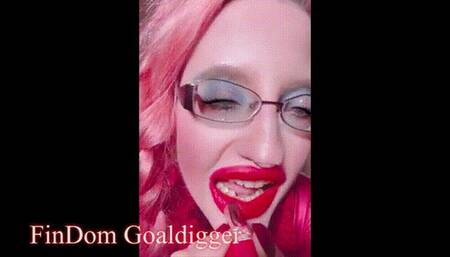 Red Lipstick JOI JerkOFF