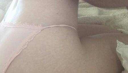 Pleasing My Pussy in Cute Pink Panties