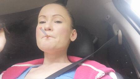 Smoking in the car
