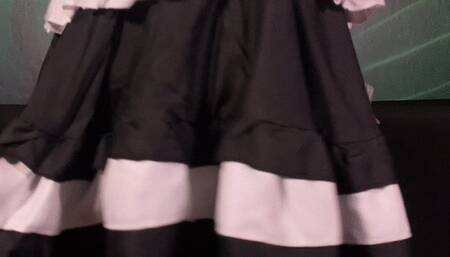 Nanny for Adult Baby Fucks His Ass with Big Pink Strapon Cock