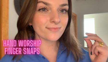 Hand Worship Finger Snaps Mind Fuck