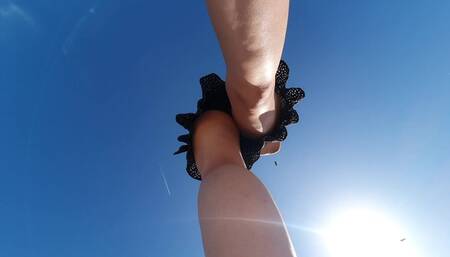Giantess Trampling YOU With Nike Sneakers #2 WMV