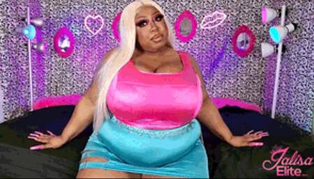 Sexy Shiny Satin BBW JOI