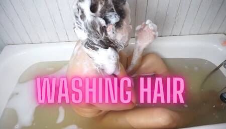 washinh hair