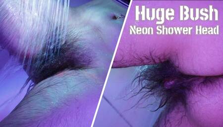 Huge Bush Neon Showerhead