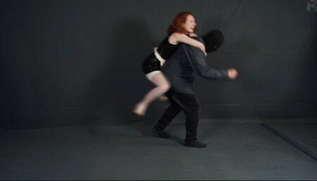 Vampire Maid Treatment in a Vacuum Bed