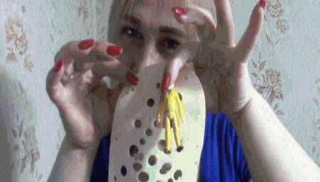 I'll eat it with my favorite cheese