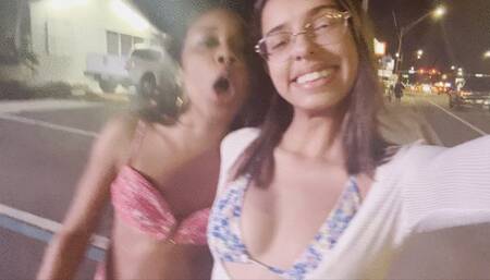 Public Walk Then Pee 4K