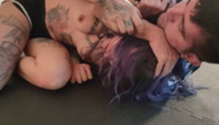 Lilli destroyed! Comp Wrestling turns into Maledom