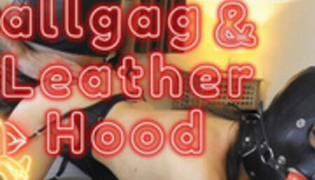 Hooded Leather Suck, Lick & Fuck (720 wmv)