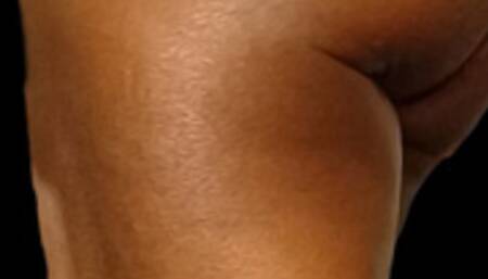 Ebony Ass Teasing and Dance in Lace Panties Pt 1