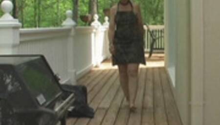 Hot Wife Naked Jen Gets Black Sausage Between Her Buns! (1 of 4 wmv)