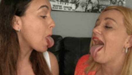 Tongue Fetish Fun With Kristen James & Megan Jones (SD 720p WMV)