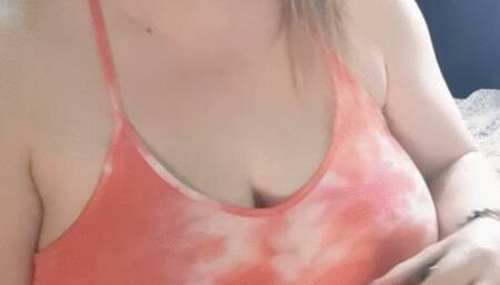 Sexy smoking a cigarette in a dress