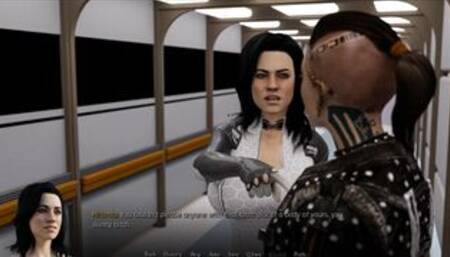 [Gameplay] SEXVERSE Gameplay #04 Mirada Is Pregnant With A Black Baby!(NTR/Mass Ef...