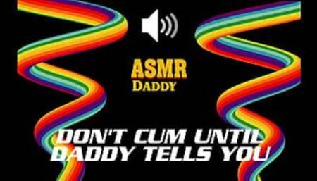 Don't Cum Until Says So - Dirty Audio Masturbation