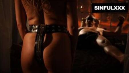 Unfaithful Wife Breaks her Chastity Belt