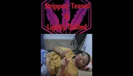Maya Stripped, Teased and Lightly Tickled WMV