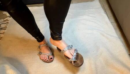 Trans Feet in Sandals Practice Guitar - part 1