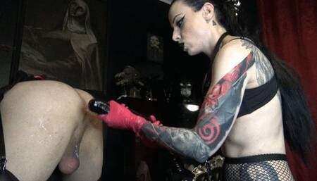 HUGE MONSTERS CHALLENGE FOR THE SISSY SLUT