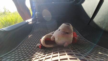 Candid Plushie Trample Green Platform Heels Mazda