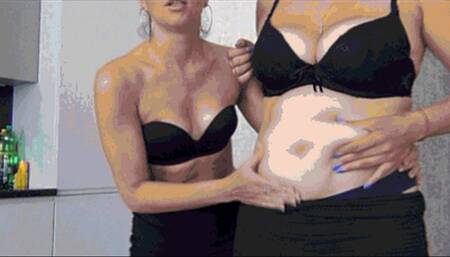 DEEP PUNCHING IN FAT BELLY (bf)