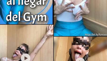 AHEGAO FACE WHEN I COME BACK FROM THE GYM)