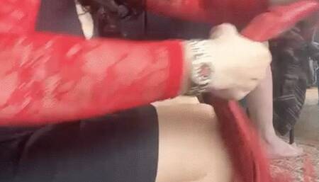 Flogging, spanking & an invitation