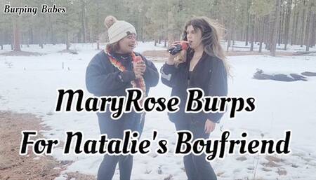 MaryRose Burps for Natalie Luxxurious's Secret Burp Fetish Bf