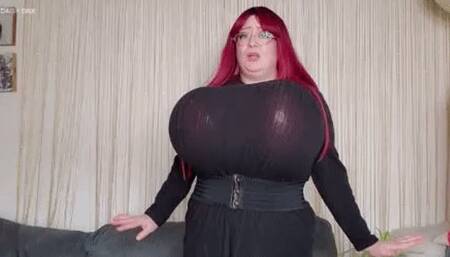 BBW Magic Breast Expansion Until She Bursts *HD