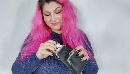 Smoking a cigarette and teasing you