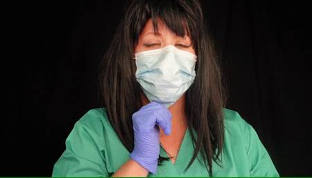 Nurse Executrix and HOM Fantasy in Med Gloves WMV 1080