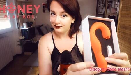 Nicoletta tests the new toy Joi Honeyplaybox - Big hairy pussy orgasm with contraction 1080HD