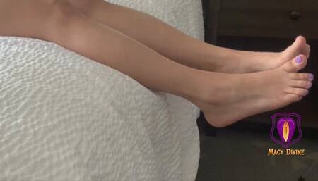 Sucking Honey Off Macy Divine's Toes