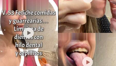 DENTAL FLOSS AND BRUSH, Fetish Dirty