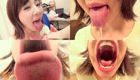 Iroha Narimiya - Smell of Her Long Tongue and Spit Part 1 - wmv