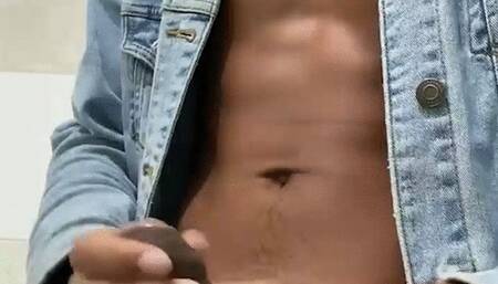 Interracial gay threesome sex