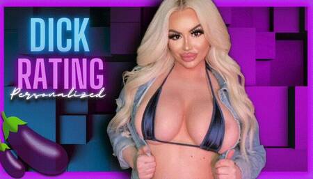 PERSONALIZED Dick Rating WMV