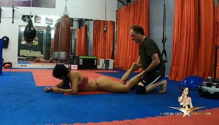 My feet in your mouth