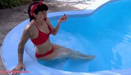 Allergies From Outdoor Pool Time Sneezing -MOV 1920x1080p