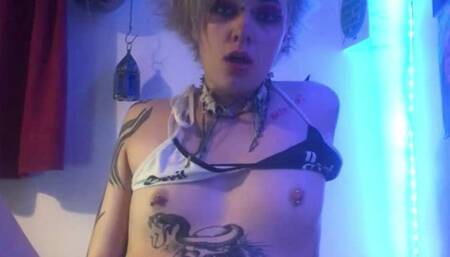 COUGHING FETISH COUGH WHILST VAPING NAKED