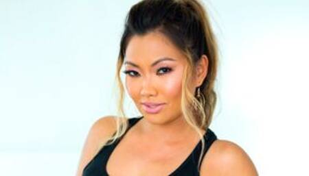 Busty Asian MILF Lana's Deepthroat BJ