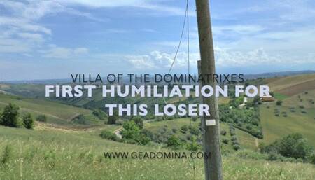 GEA DOMINA - Villa of the Dominatriex - First umiliation for this loser (Mobile)