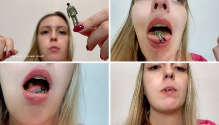 Swallowed by a GIANTESS