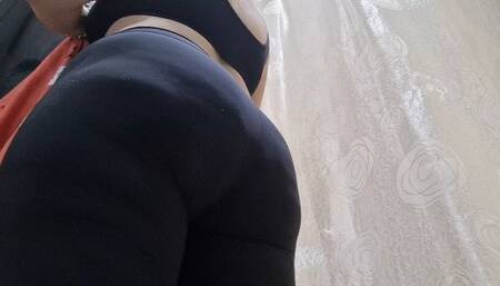 Hairy pussy big ass in clothing store 1080HD