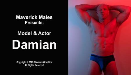 Model and Actor Damian Muscle Worship and HJ (720P)