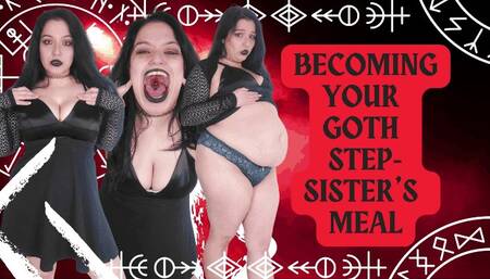 Becoming Your Goth Step-Sister's Meal - MKV