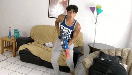 Giant Shrinks Home Intruder for Ass Worship - Julian Jaden - Manpuppy - WMV 720