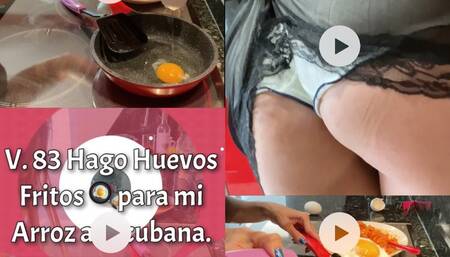 I MAKE FRIED EGGS? Fetish Food?