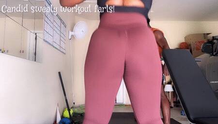 Candid Sweaty Workout Farts